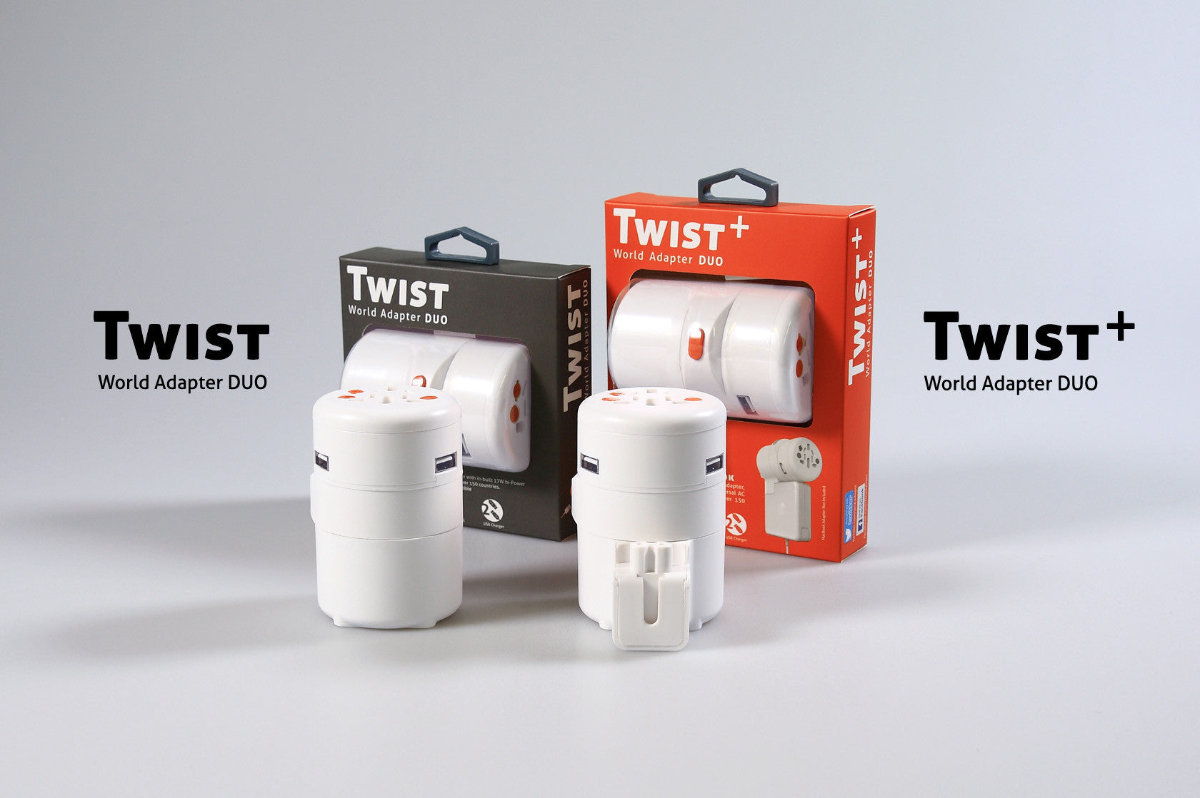 TWIST / TWIST+ World Adapter DUO are now in stock!