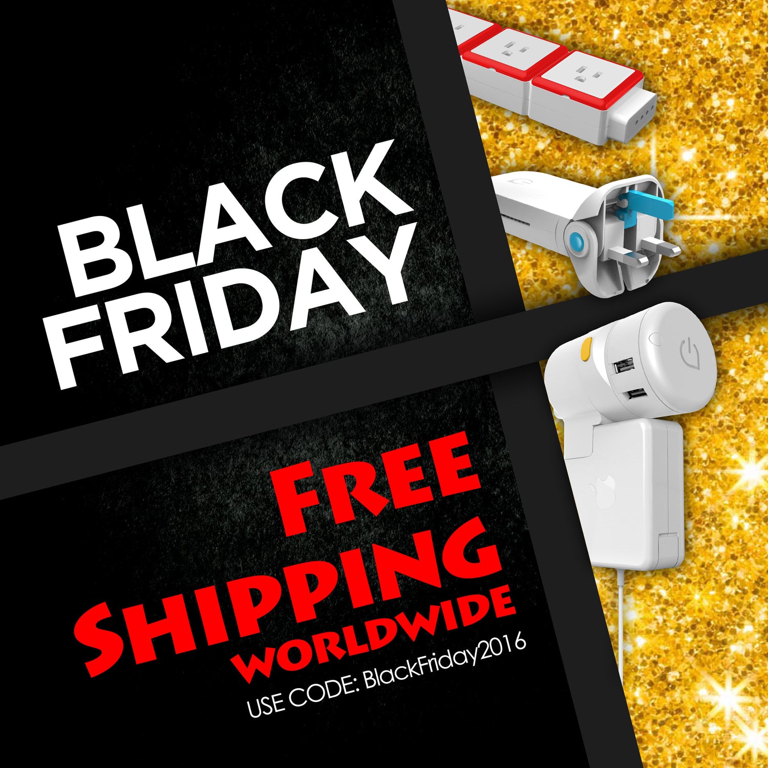 Black Friday & Cyber Monday Free Shipping Offer