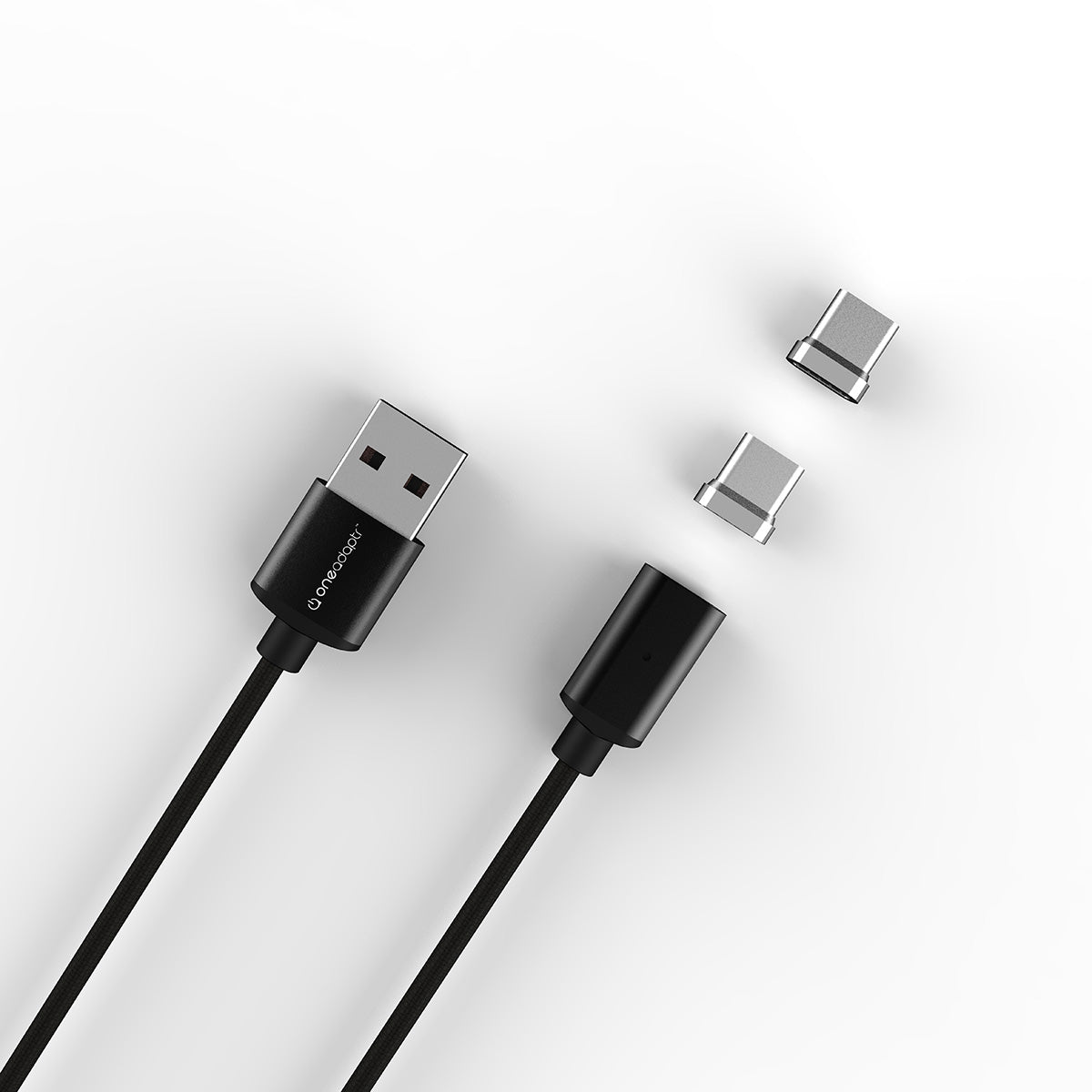 EVRI Magnetic Tip USB Cable (Dual USB C Tips)