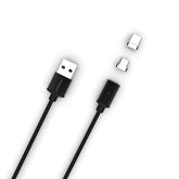 EVRI Magnetic Tip USB Cable (USB C & Micro USB Tips)